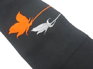 花模様織出し名古屋帯